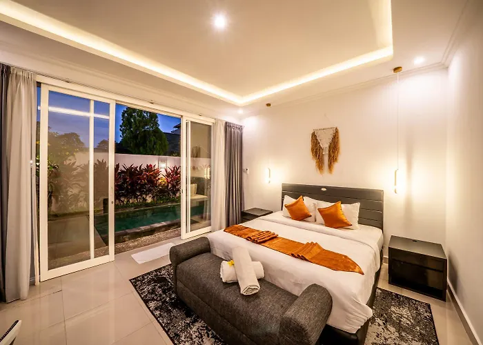 Promo! Bali Rosa Luxury & Cozy 2bedroom In - Dedicated To Digital Nomad Villa