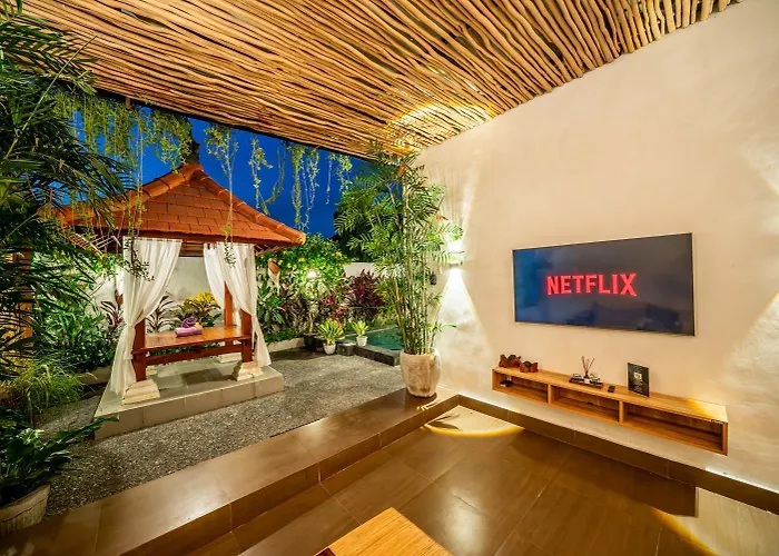 Promo! Bali Rosa Luxury & Cozy 2bedroom In - Dedicated To Digital Nomad Villa